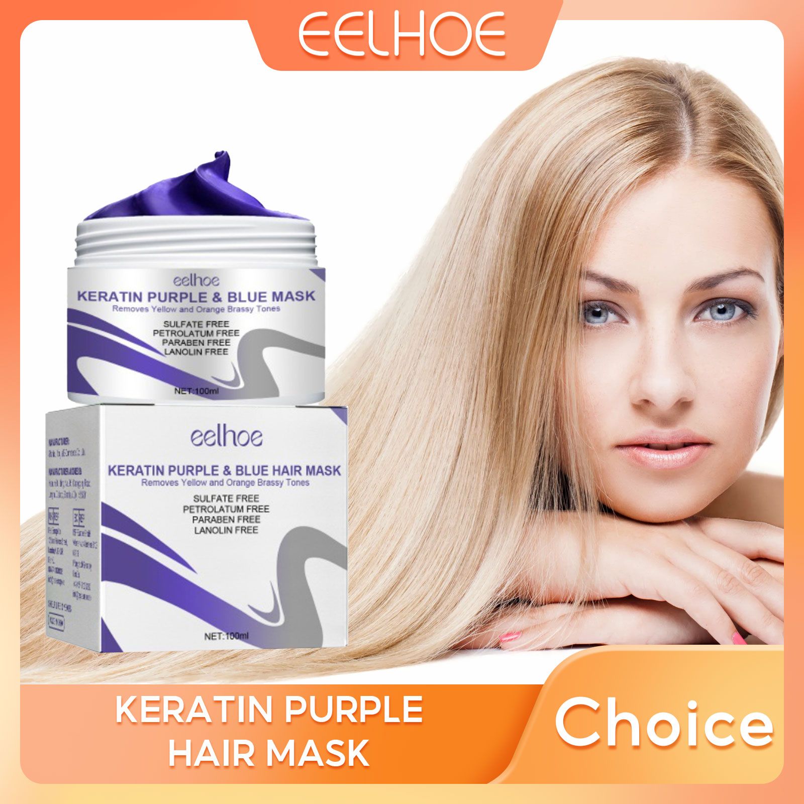 Hair Care Keratin Treatment - Prostowająca maska do włosów Keratynowa pielęgnacja