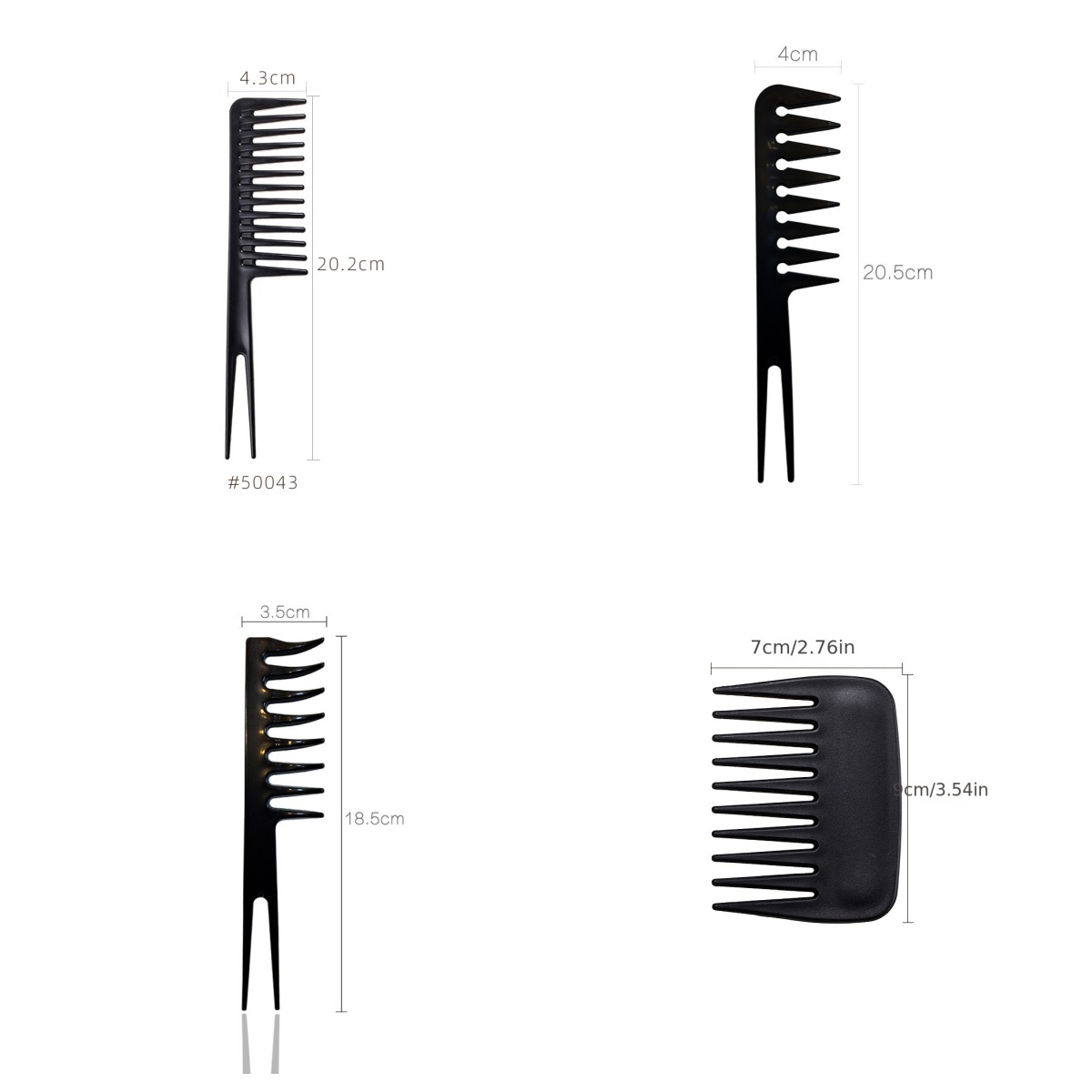 Hair Care Wavy Hair - Grzebień z szerokimi zębami do kręconych