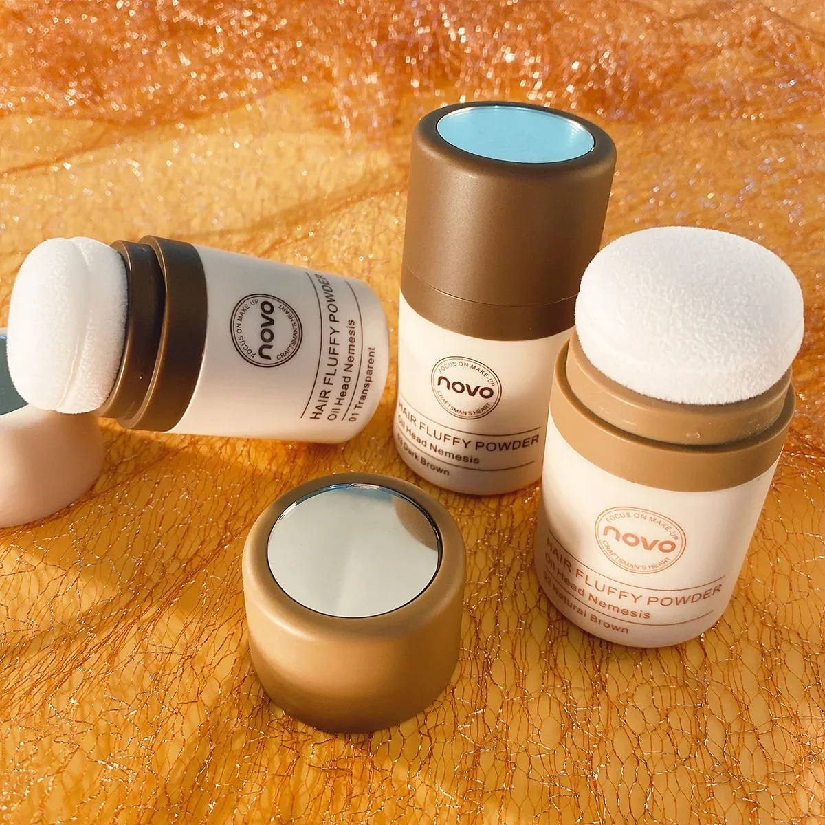 Hair Care Products - Novo Hair Pluffy Powder - Odświeżająca,