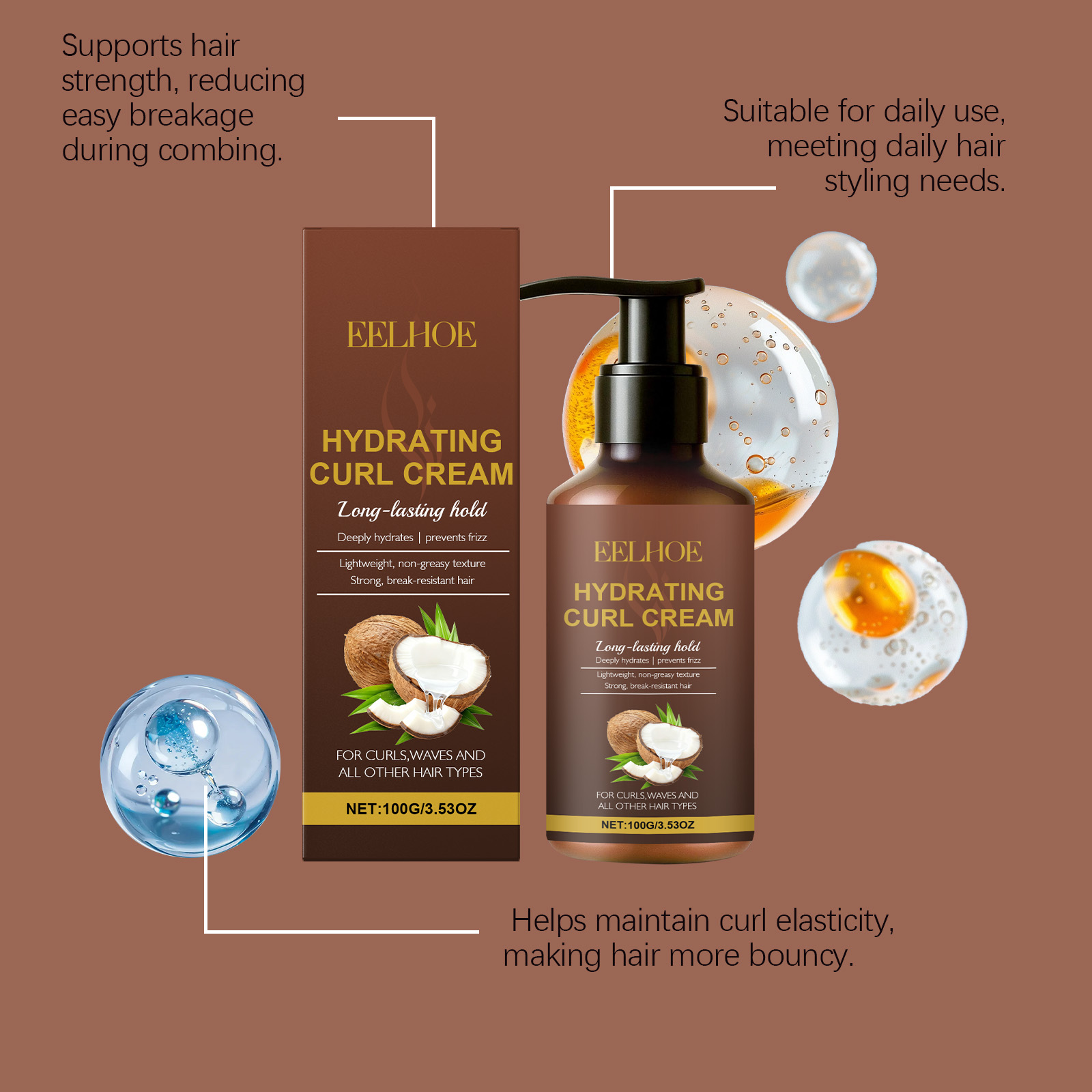 Krem do stylizacji kręconych w – Hair Care Wavy Hair recenzja i cena