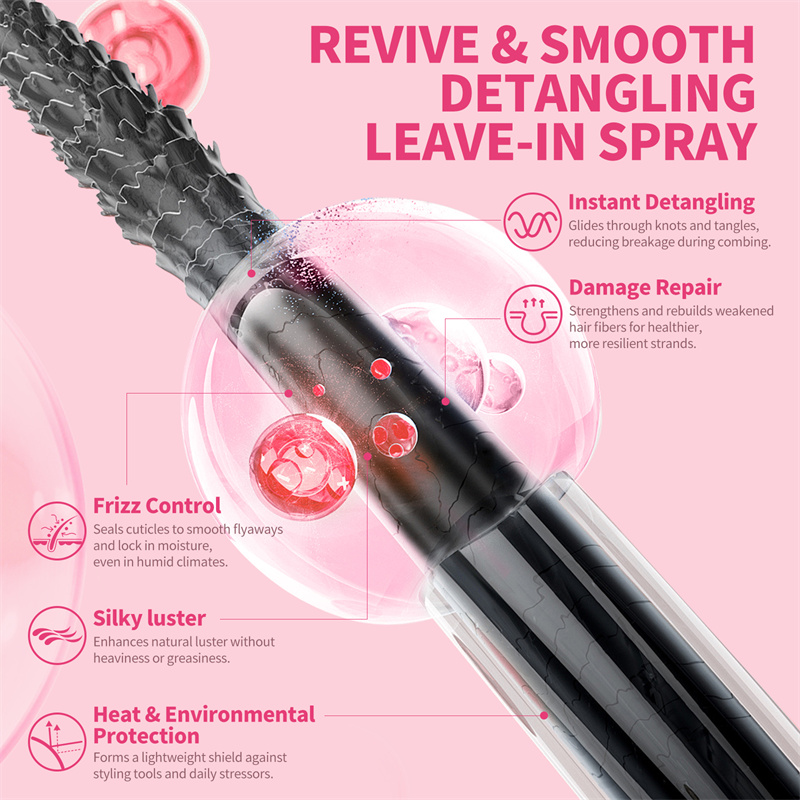 Odżywka w sprayu do włosów, wy – Hair Care Keratin Treatment recenzja i cena