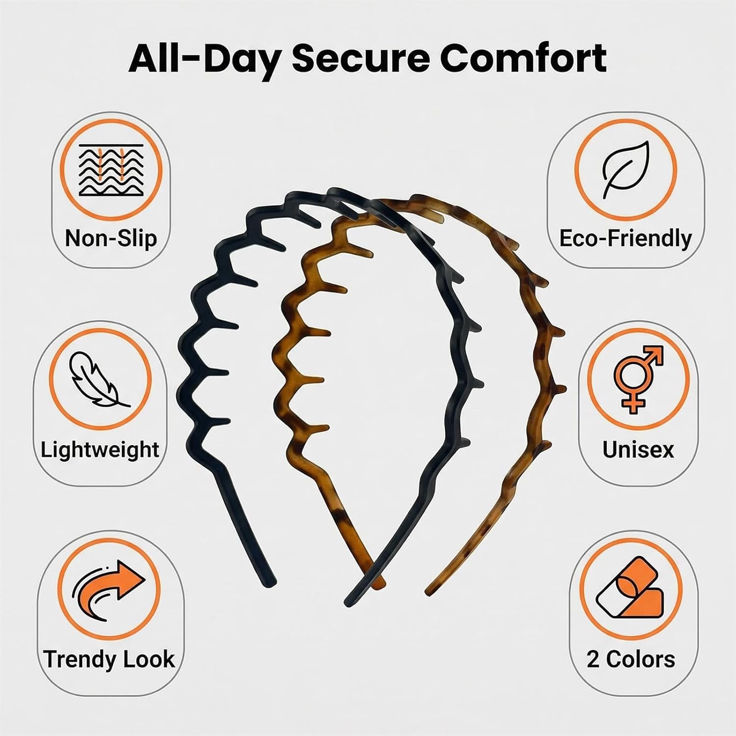 2 szt. Opaski do włosów dla ko – Hair Care Wavy Hair recenzja i cena