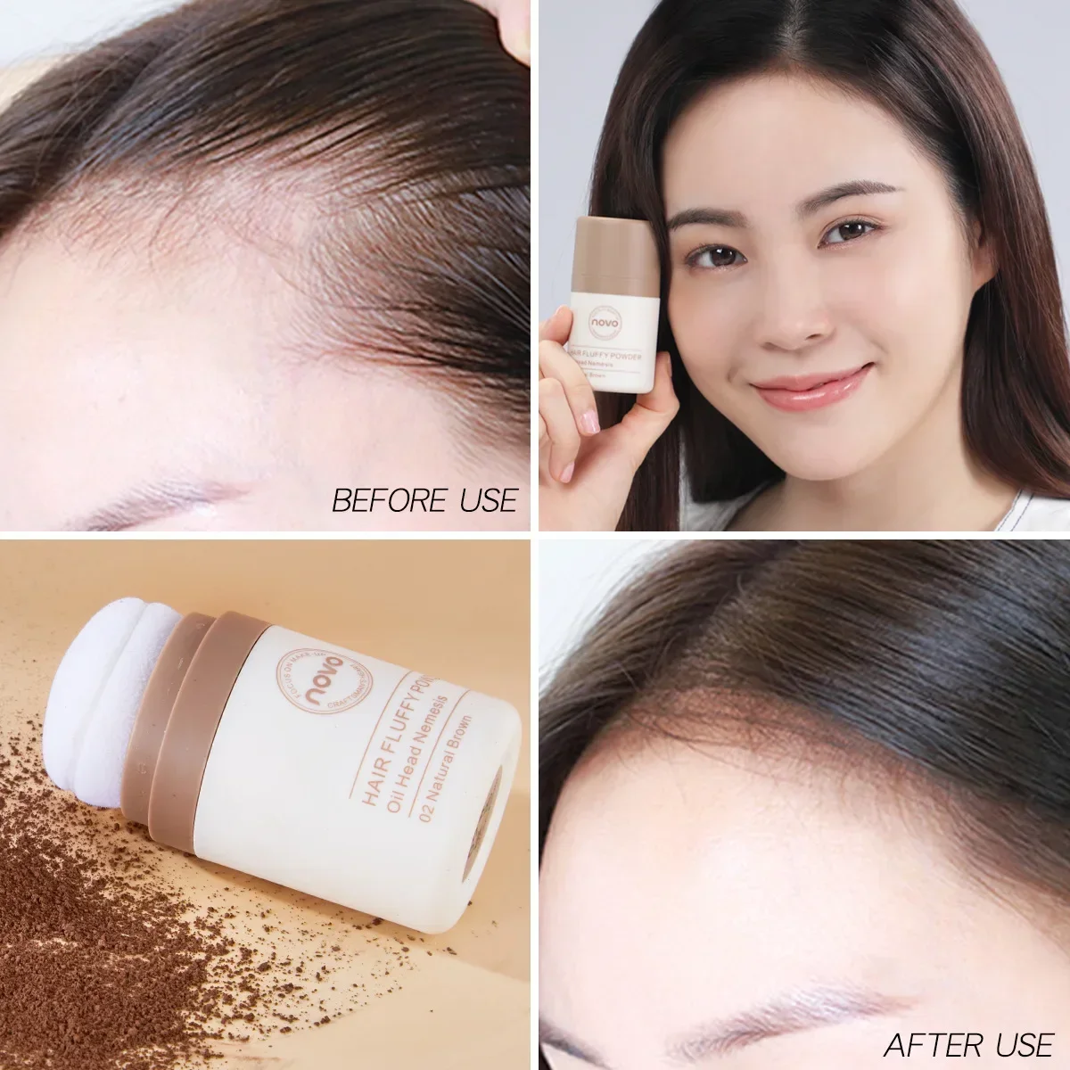 Novo Hair Pluffy Powder - Odśw – Hair Care Products recenzja i cena