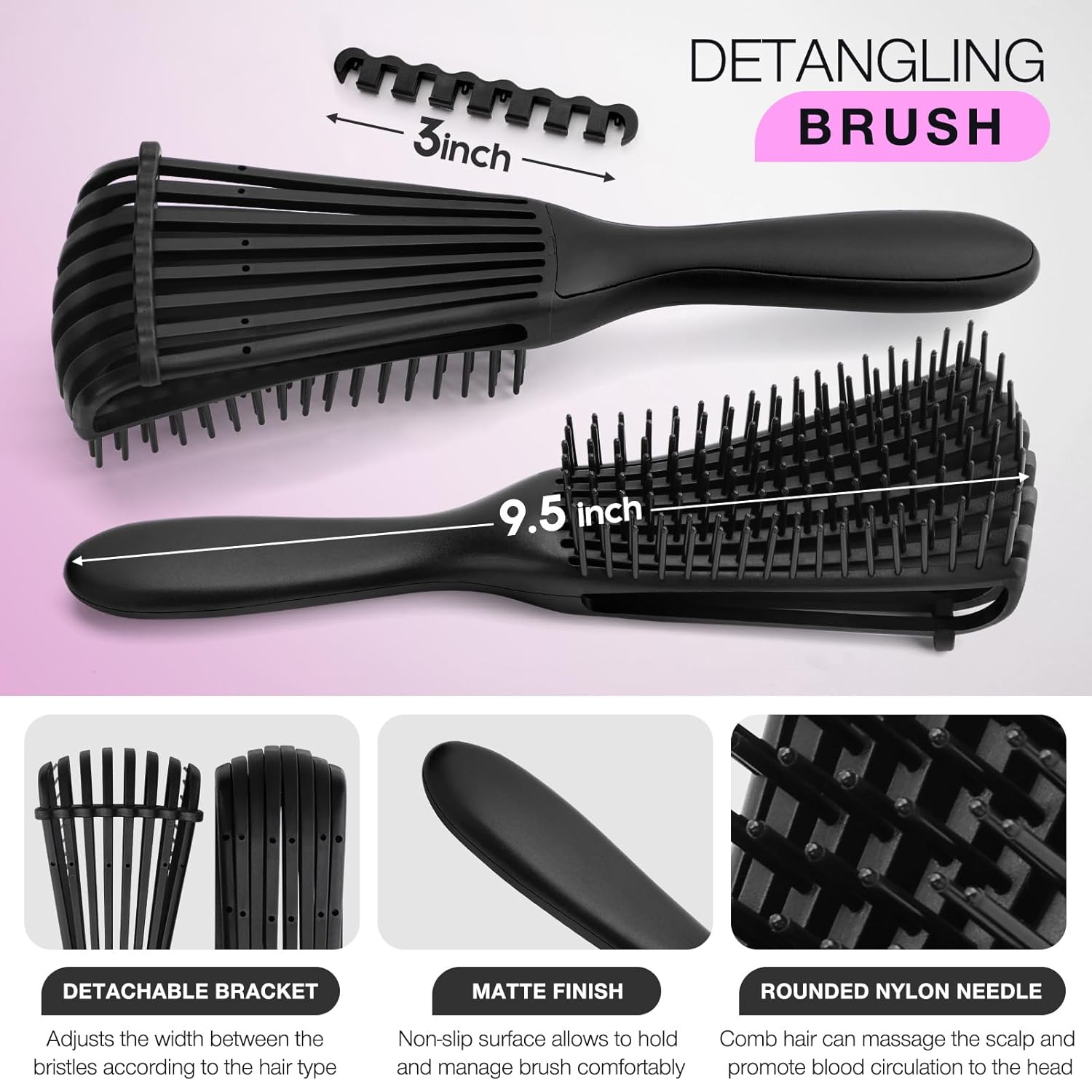 Zestaw szczotek do rozczesywan – Hair Care Wavy Hair recenzja i cena